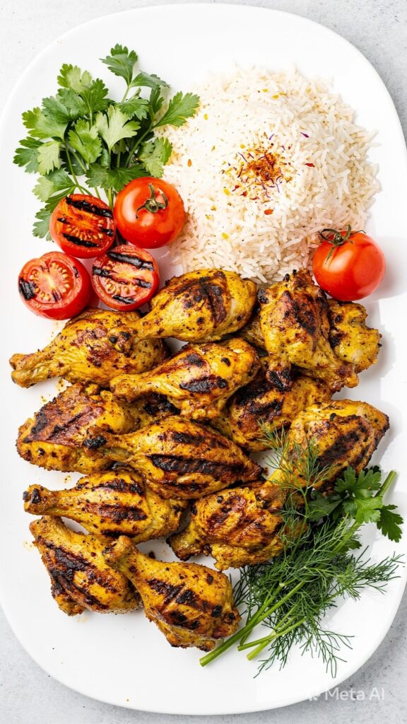 Grilled Persian Chicken
