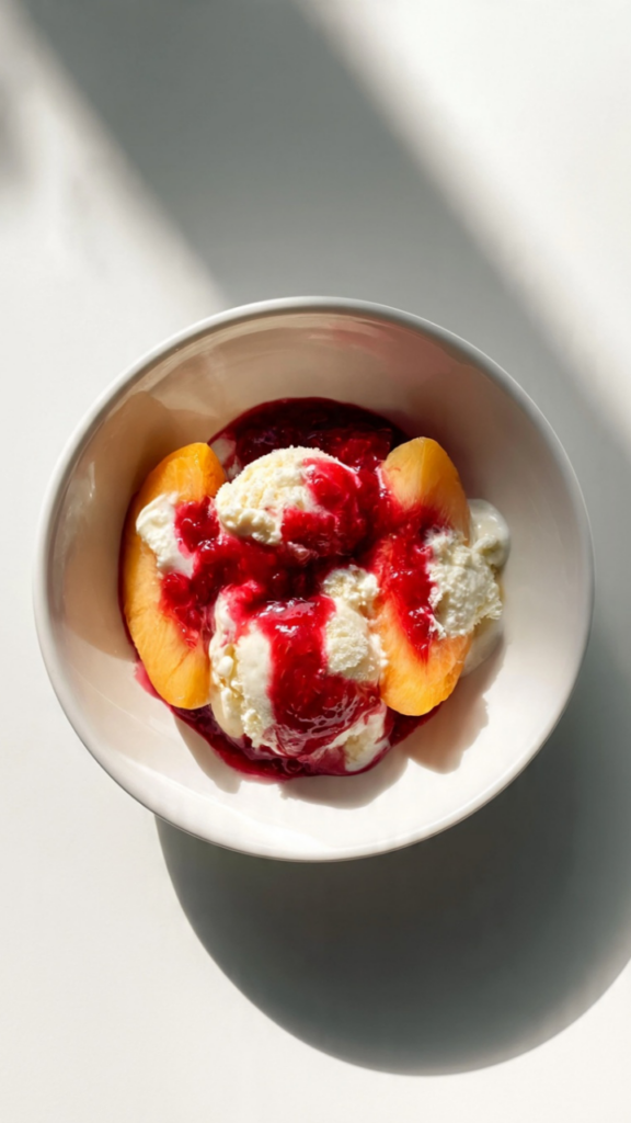 Peach Melba