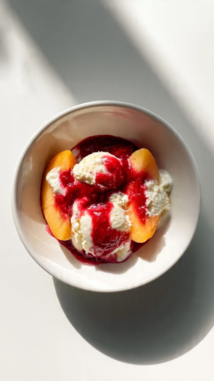 Peach Melba