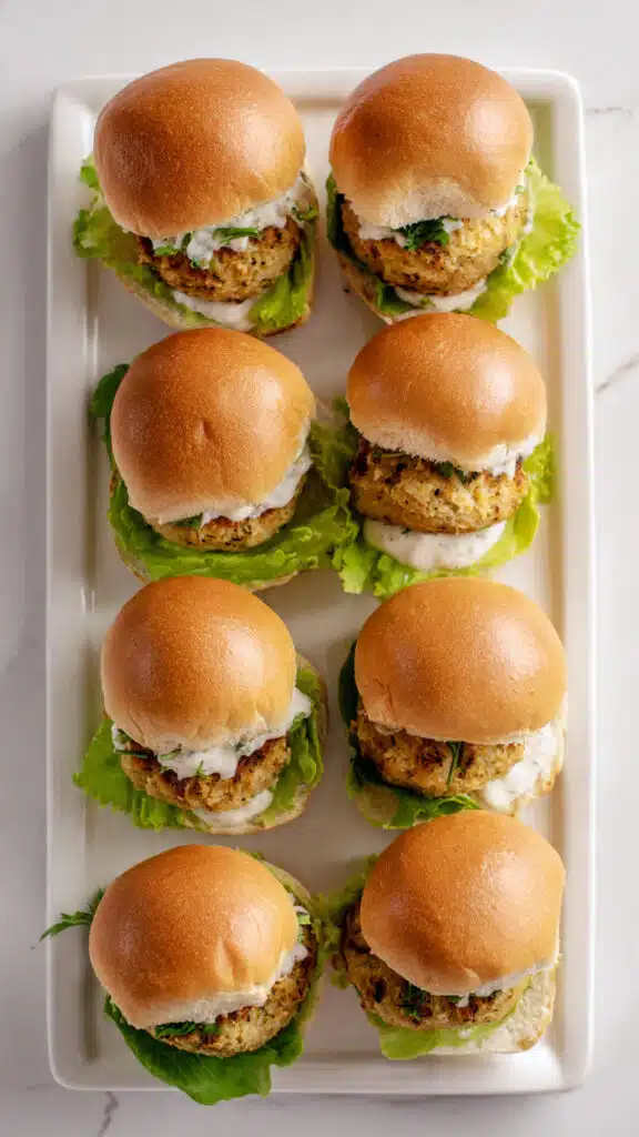 Cajun Crab Cake Sliders