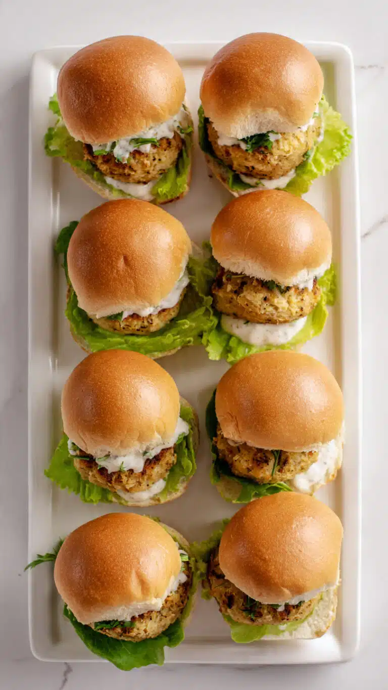 Cajun Crab Cake Sliders