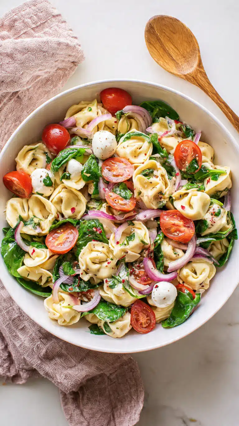 Tuscan Tortellini Salad
